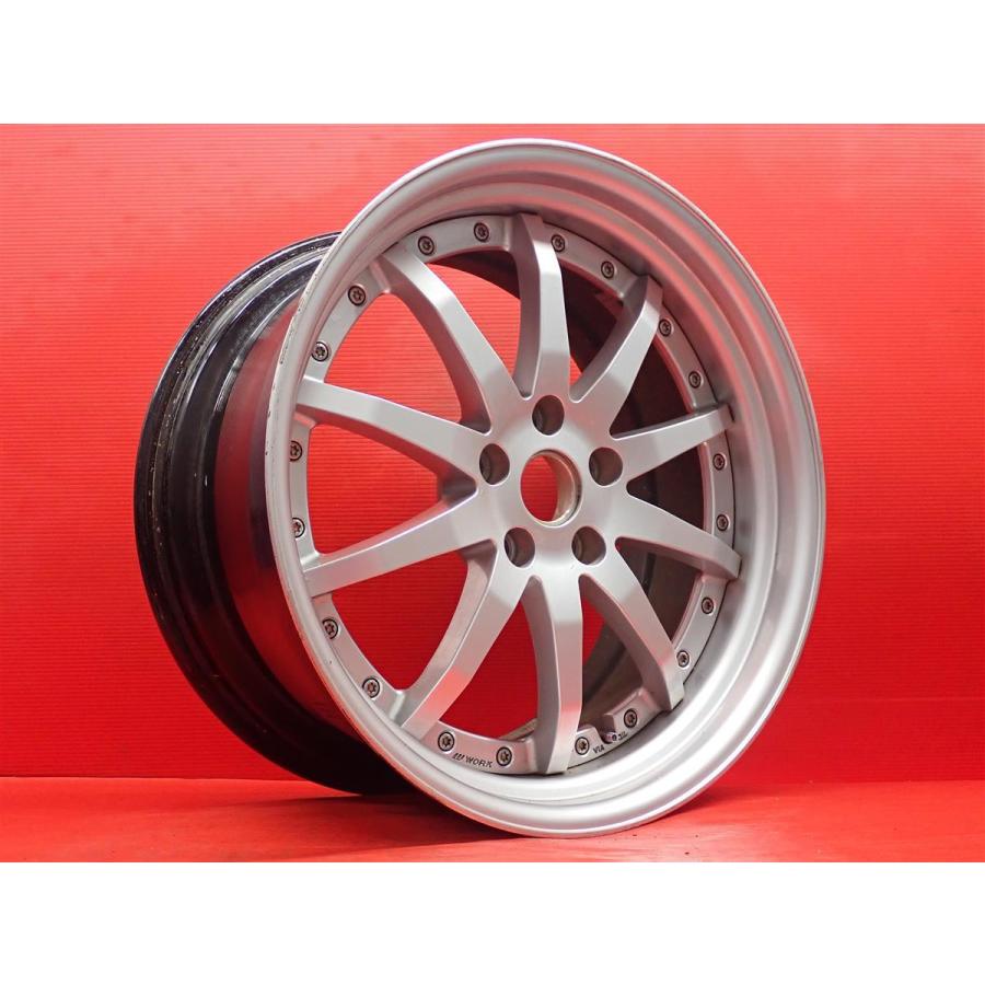 単品 社外 ホイール 1本 WORK ワーク GNOSIS グノーシス GS-1 ☆ 9.5J 