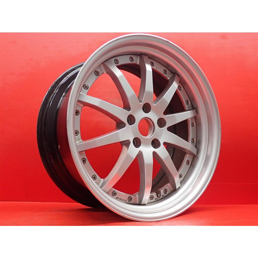 単品 社外 ホイール 1本 WORK ワーク GNOSIS グノーシス GS-1 ☆ 9.5J
