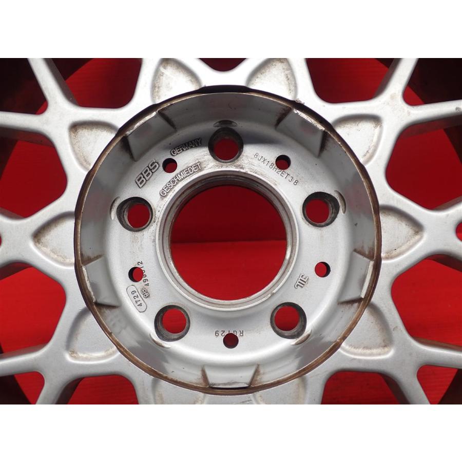 単品 社外 ホイール 1本 鍛造 軽量 BBS RG RG129 ☆ 8J-18 PCD120 5穴