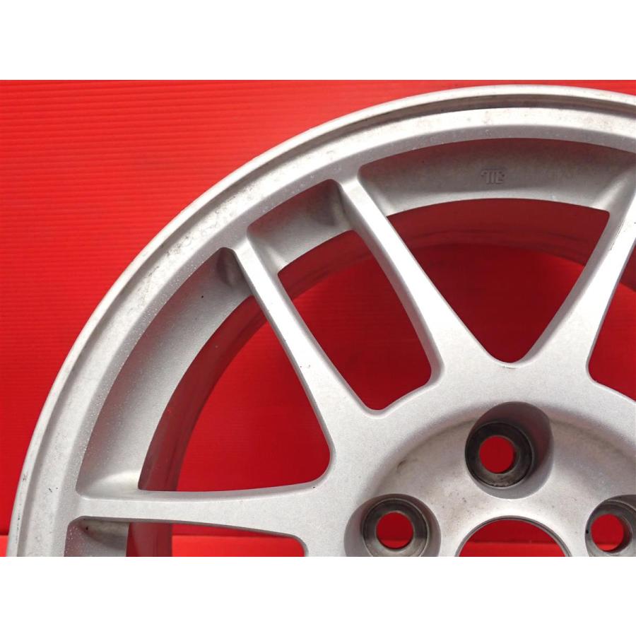 三菱 純正ホイール ランサーエボリューションⅦ ランエボ7 17インチ 4本 8J5HPCD114.3+38　(VHE26) クレジットカード QR決済可能 単品 純正 ホイール 1本 ランサー エボリューション7純正 ☆ 8J-17