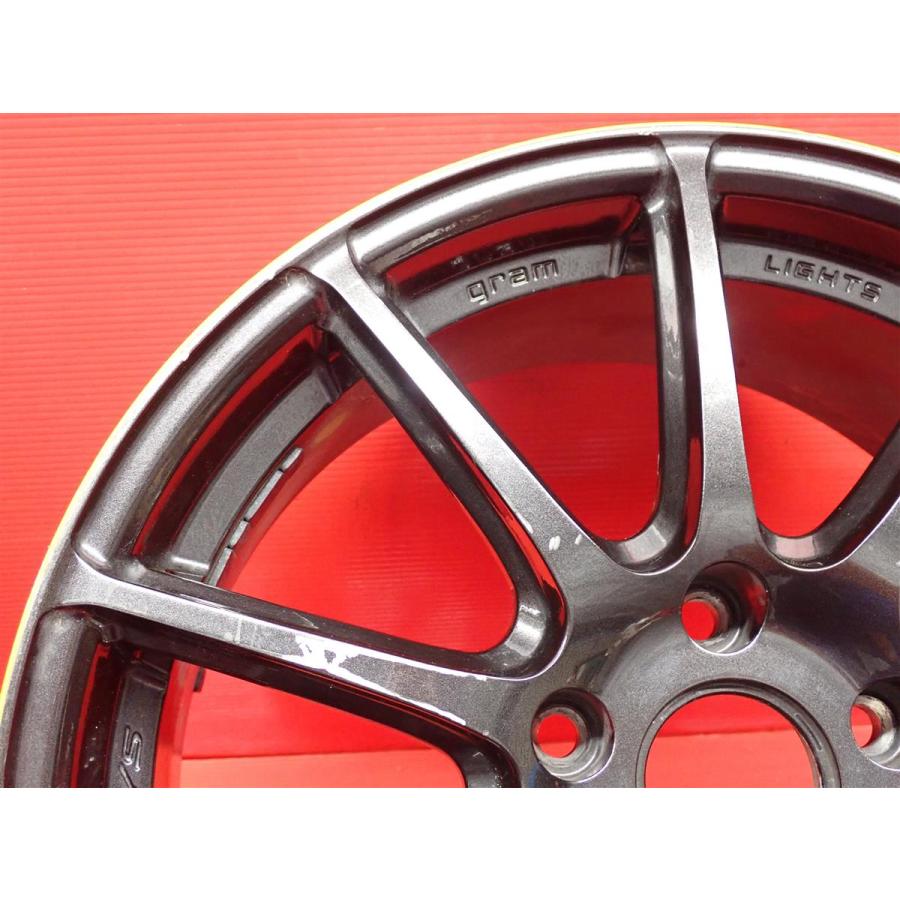 中古品 アルミホイール 1本 RAYS レイズ GramLights グラムライツ