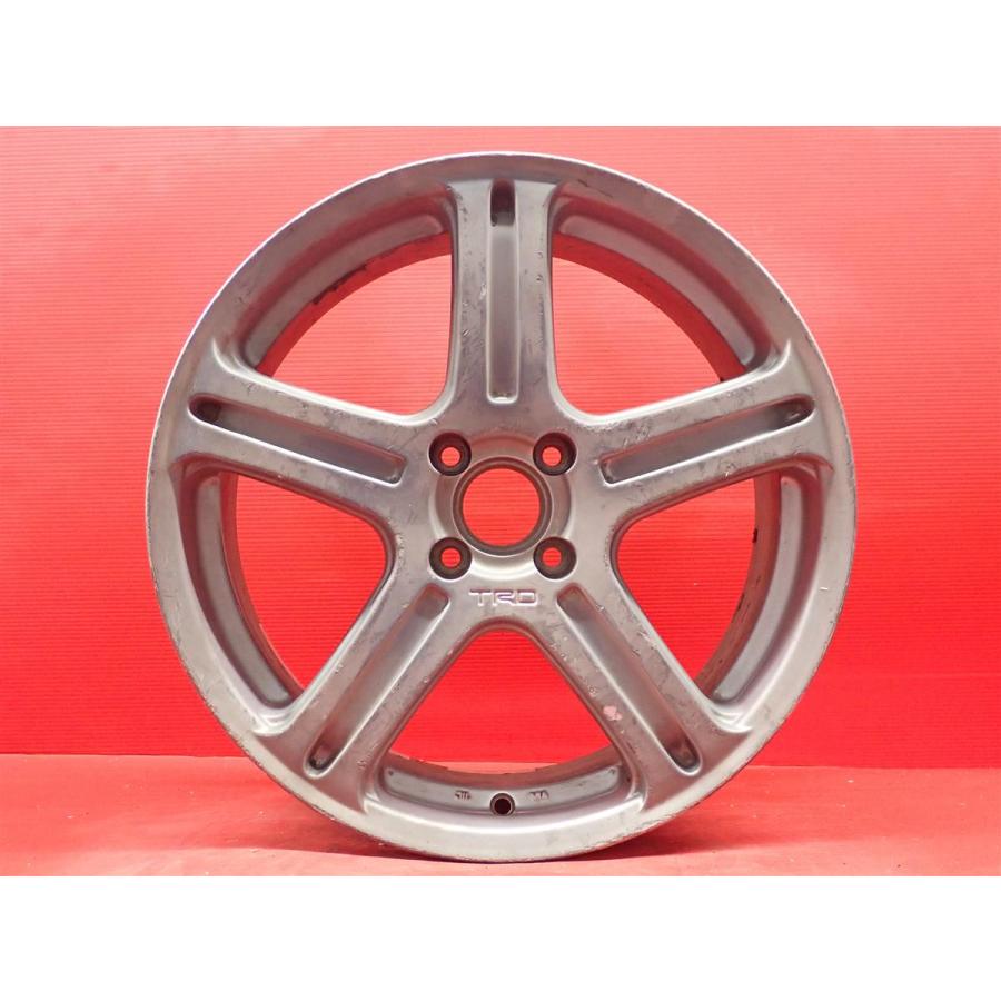 単品 社外 ホイール 1本 TRD TF1 ☆ 7J-17 PCD100 4穴 +50 ハブ54 ja17