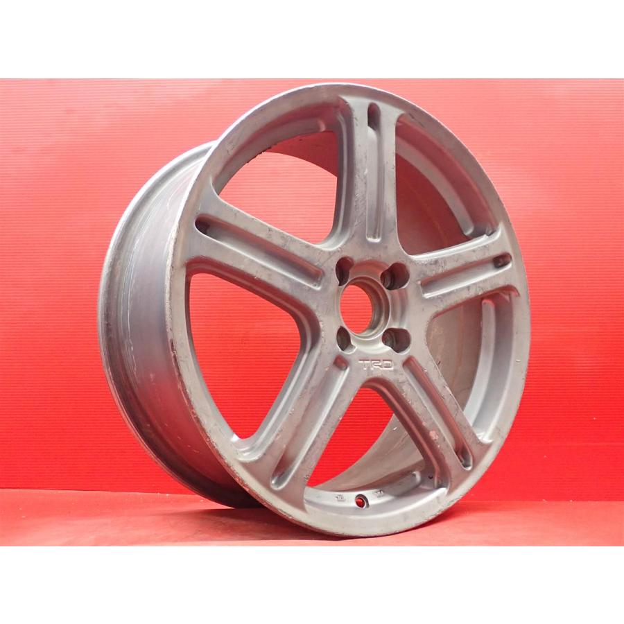 単品 社外 ホイール 1本 TRD TF1 ☆ 7J-17 PCD100 4穴 +50 ハブ54 ja17