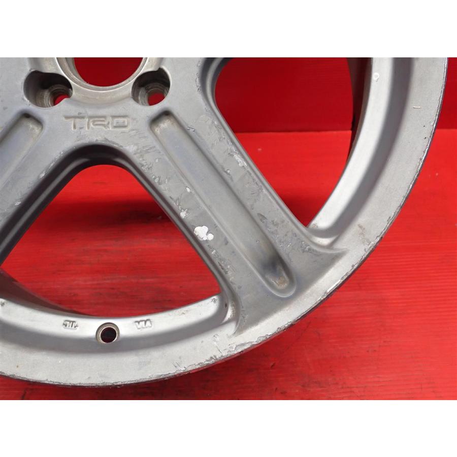 単品 社外 ホイール 1本 TRD TF1 ☆ 7J-17 PCD100 4穴 +50 ハブ54 ja17