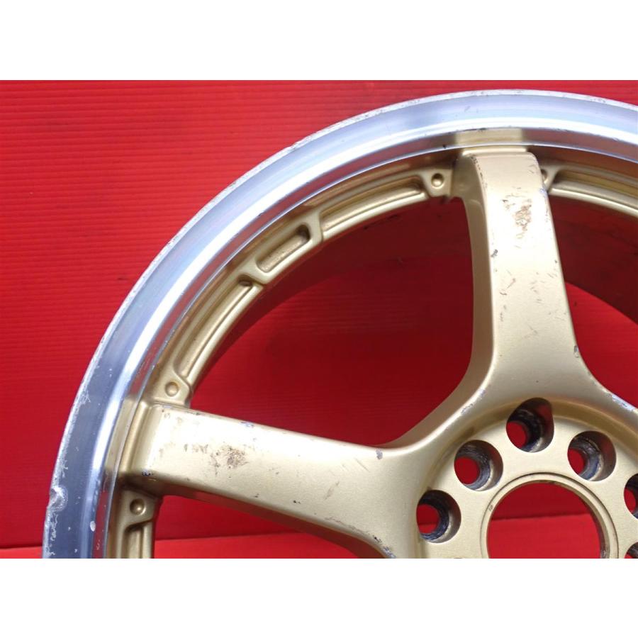 単品 社外 ホイール 1本 RAYS レイズ G-games 77W ☆ 7J-17 PCD100