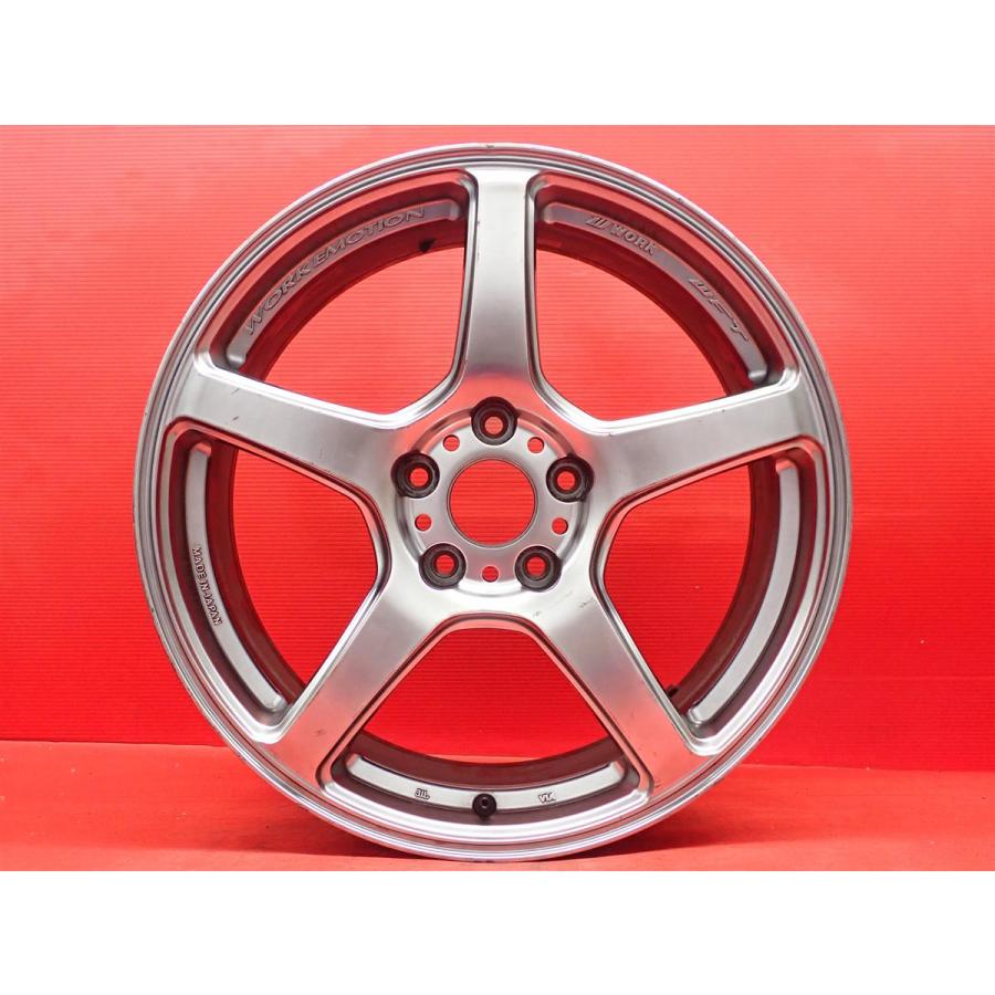 ワークエモーション T5R 18インチ7.5j +48 5穴 pcd100 【公式通販】