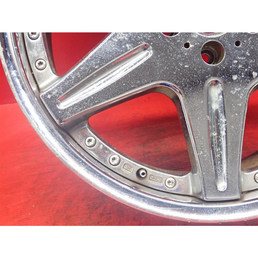 単品 社外 ホイール 1本 WORK ワーク LS406 PR ☆ 8.5J-20 PCD114.3 5