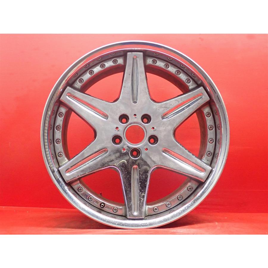 単品 社外 ホイール 1本 WORK ワーク LS406 PR ☆ 8.5J-20 PCD114.3 5