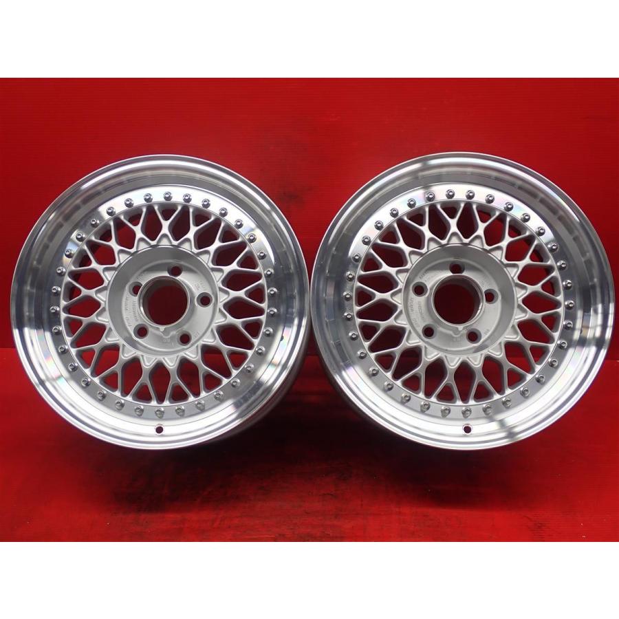 鍛造 希少 当時物 】 2本 社外 ホイール BBS RS RS245 ☆ 8J-16 PCD114 