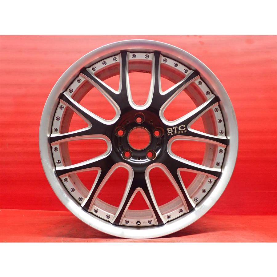 単品 ジャンク 社外 ホイール 1本 Balken バルケン BTC FORGED ☆ 8.5J 