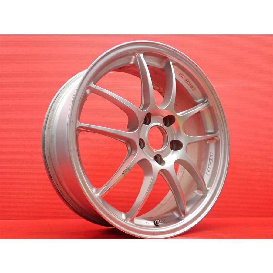 単品 社外 ホイール 1本 軽量 ENKEI エンケイ PF-01 ☆ 7J-18 PCD100 5