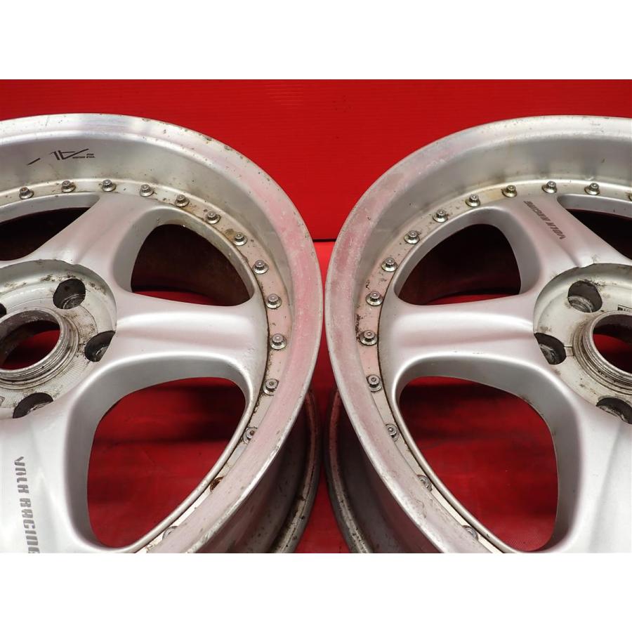 中古品 アルミホイール 2本 RAYS レイズ VOLK RACING ボルクレーシング