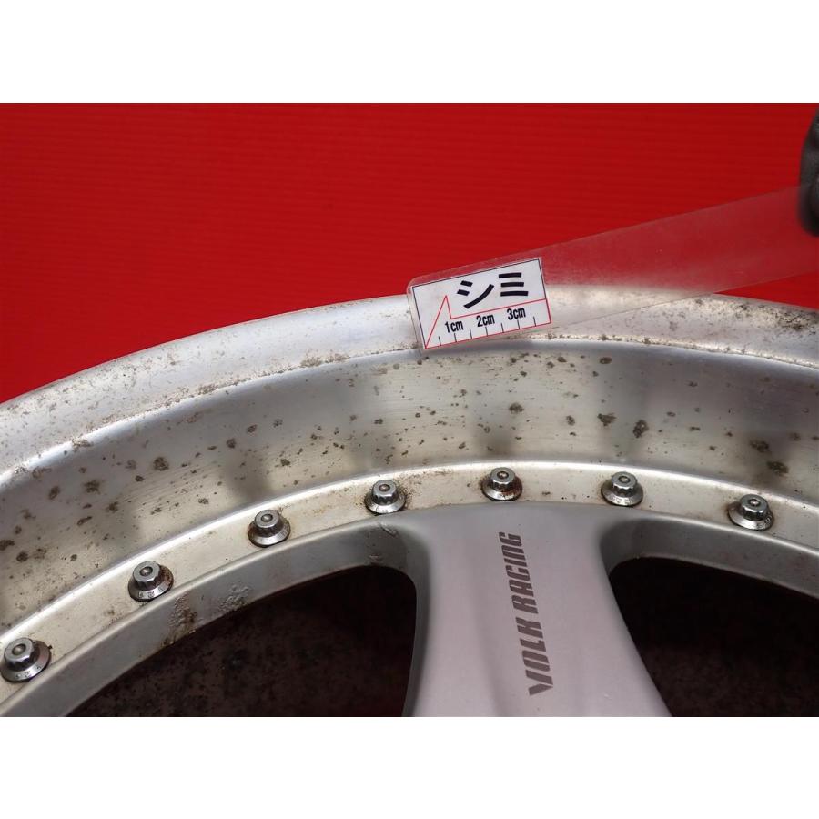 中古品 アルミホイール 2本 RAYS レイズ VOLK RACING ボルクレーシング