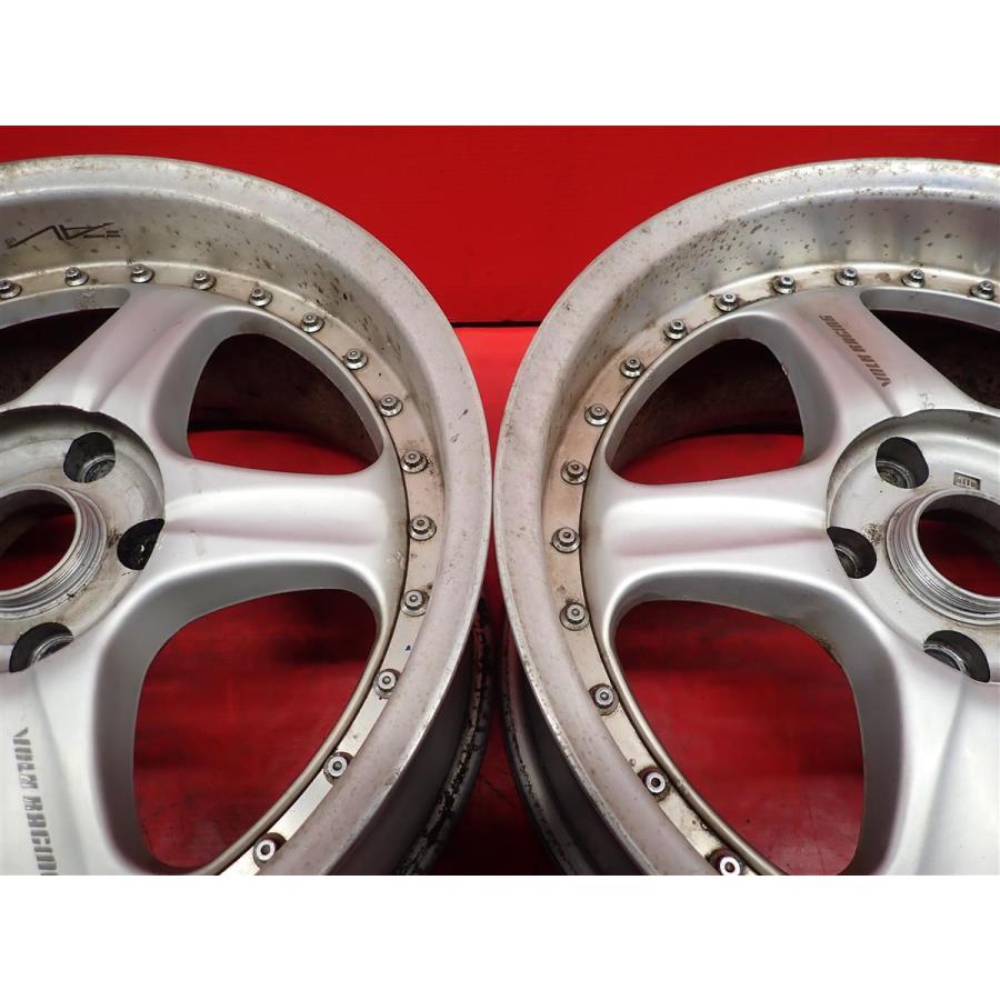 中古品 アルミホイール 2本 RAYS レイズ VOLK RACING ボルクレーシング