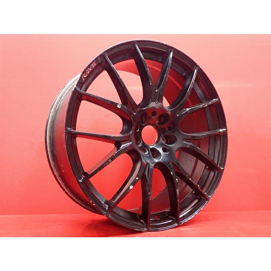 単品 社外 ホイール 1本 RAYS レイズ HOMURA ホムラ 2×7 GLOSSY BLACK