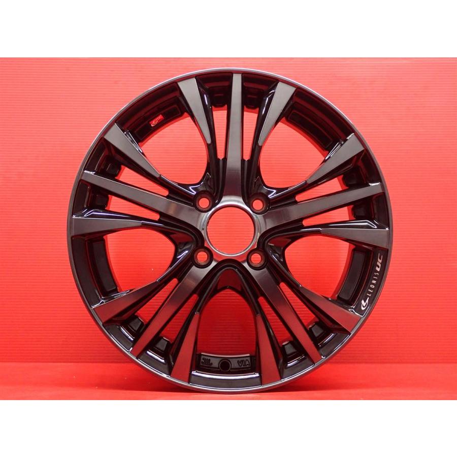 単品 中古ホイール 1本 LEONIS レオニス UC ユーシー 5.5J 15インチ 