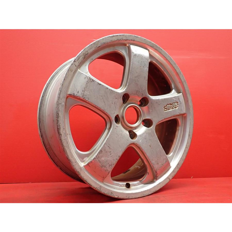 単品 中古ホイール 1本 HONDA ホンダ 無限 MUGEN M5 7J 17インチ