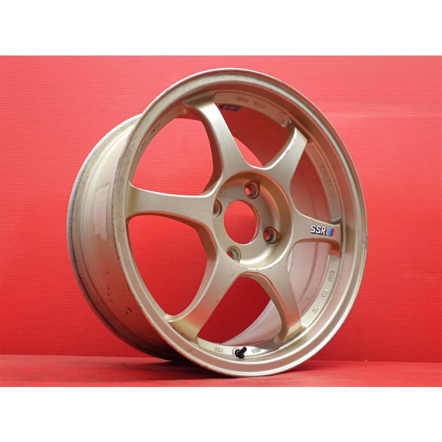 単品 中古ホイール 社外 1本 軽量 SSR TYPEC タイプ C 7.5J 17インチ 