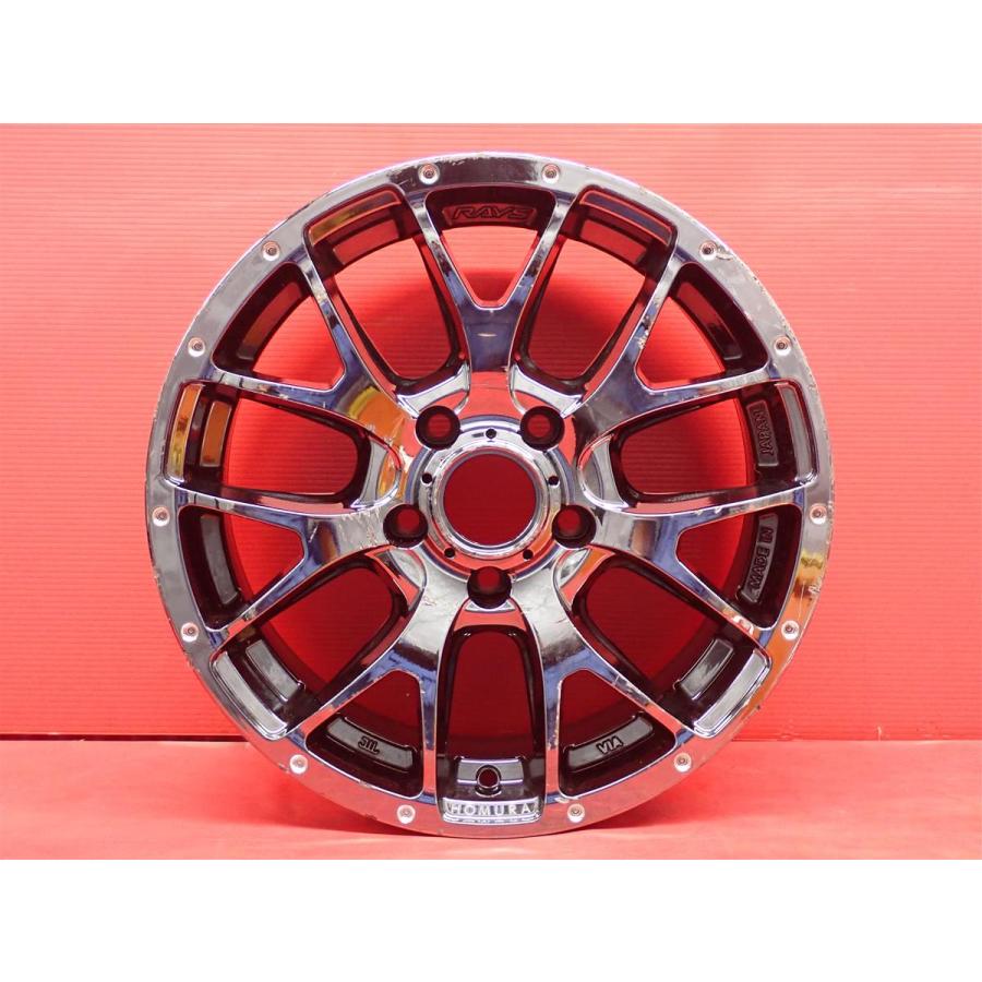 単品 中古ホイール 社外 1本 RAYS レイズ HOMURA ホムラ 2×7FA 7J 16