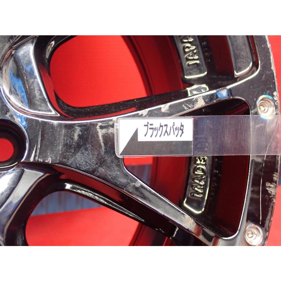 16インチ.二本、修復歴あり GRASS ZX 中古ホイール 4本 6.5J 16インチ PCD114.3 5穴 +38 ハブ73