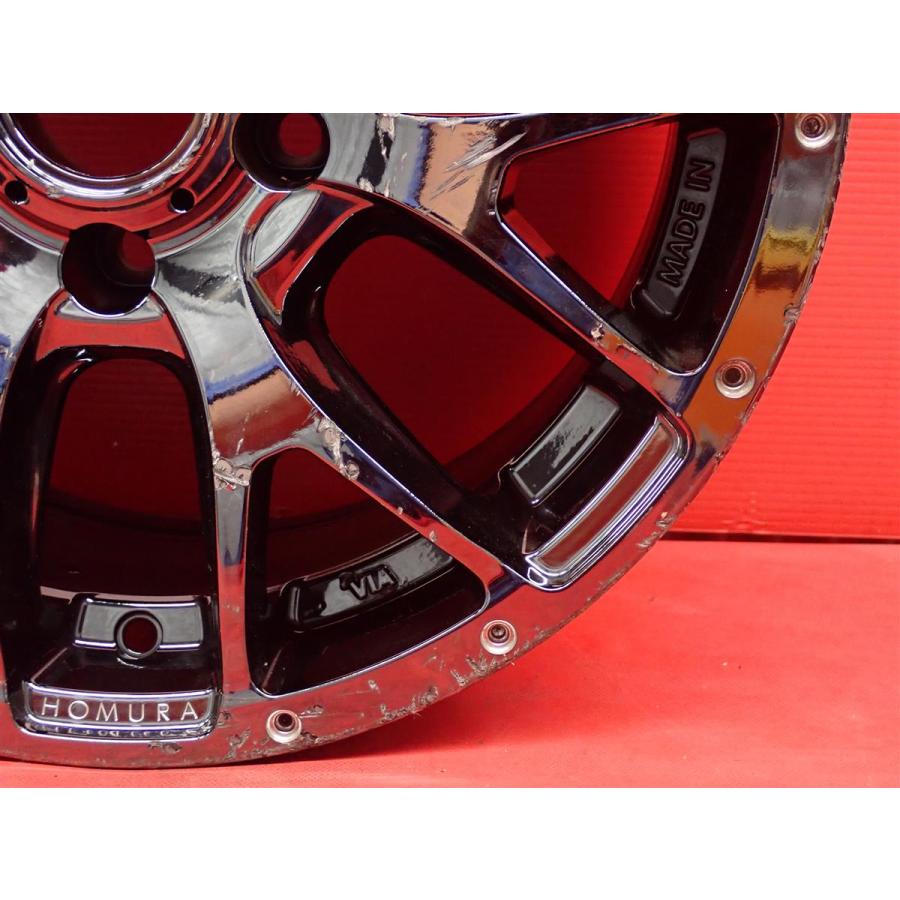 単品 中古ホイール 社外 1本 RAYS レイズ HOMURA ホムラ 2×7FA 7J 16