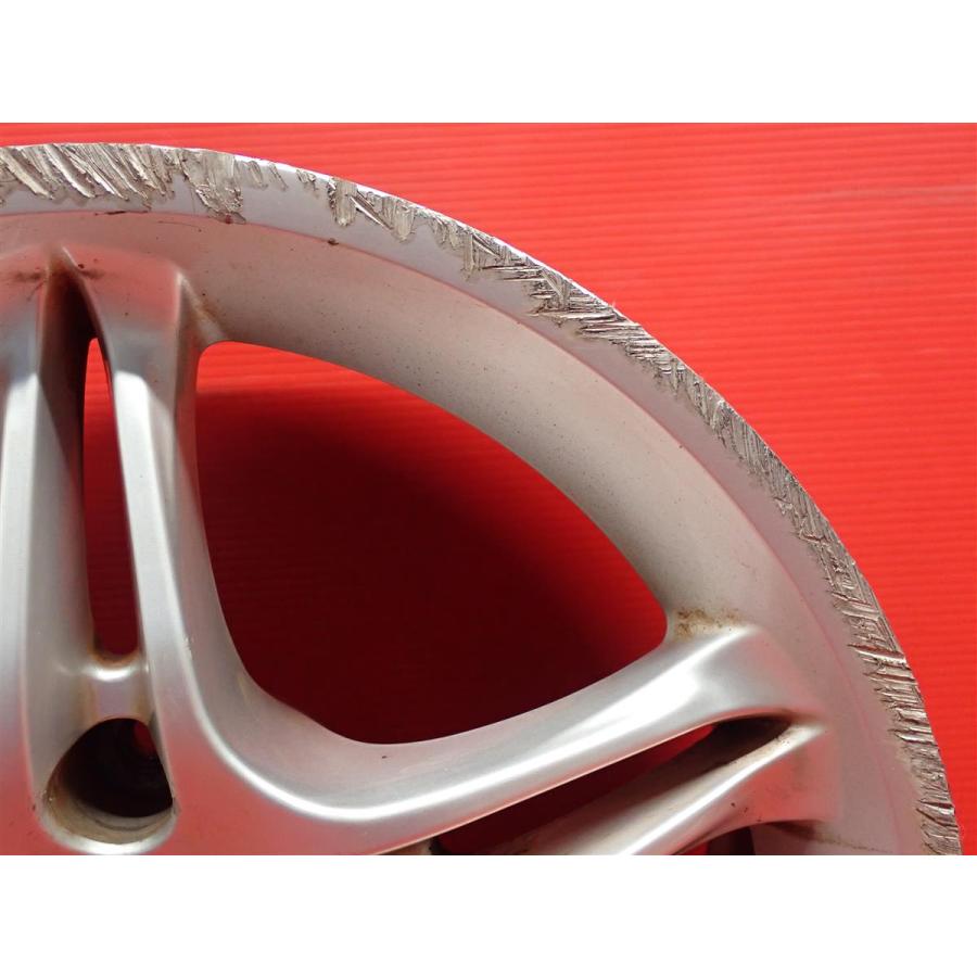 単品 中古ホイール 社外 1本 軽量 AVS VS-5 7.5J 16インチ PCD114.3 5 