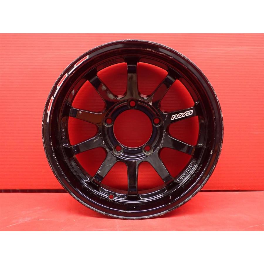 単品 中古ホイール 社外 1本 RAYS レイズ A・LAP-J 5.5J PCD139.7 5穴 