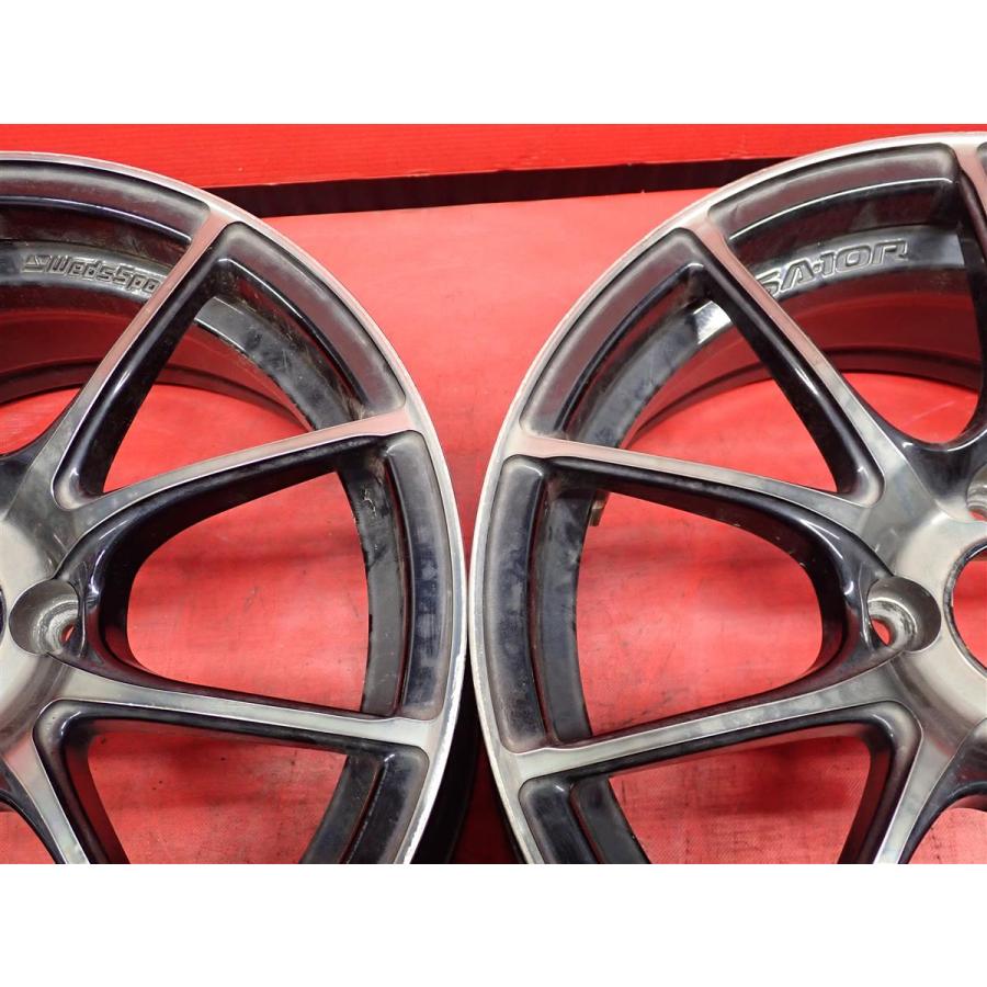 2本組 社外 中古ホイール WEDSSPORT ウェッズスポーツ SA-10R 6.5J 16