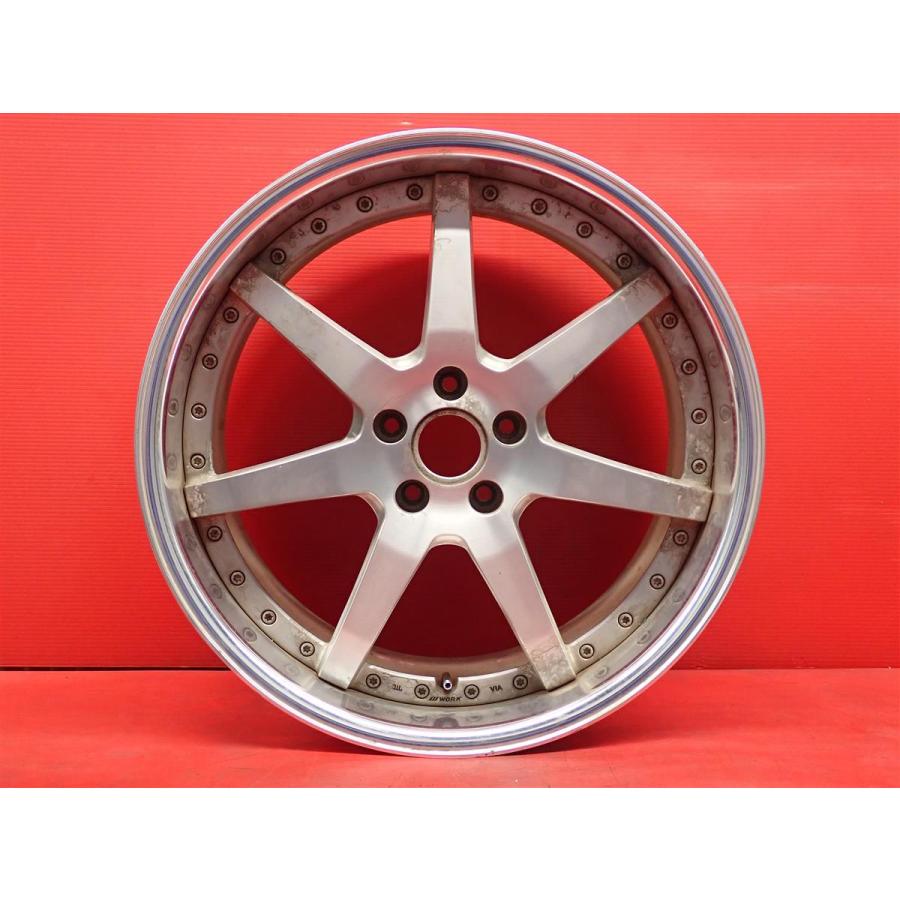 WORK グノーシス GS-3 「19インチ」4本 単品 社外 中古ホイール 1本 WORK ワーク GNOSIS グノーシス GS-3 8.5J