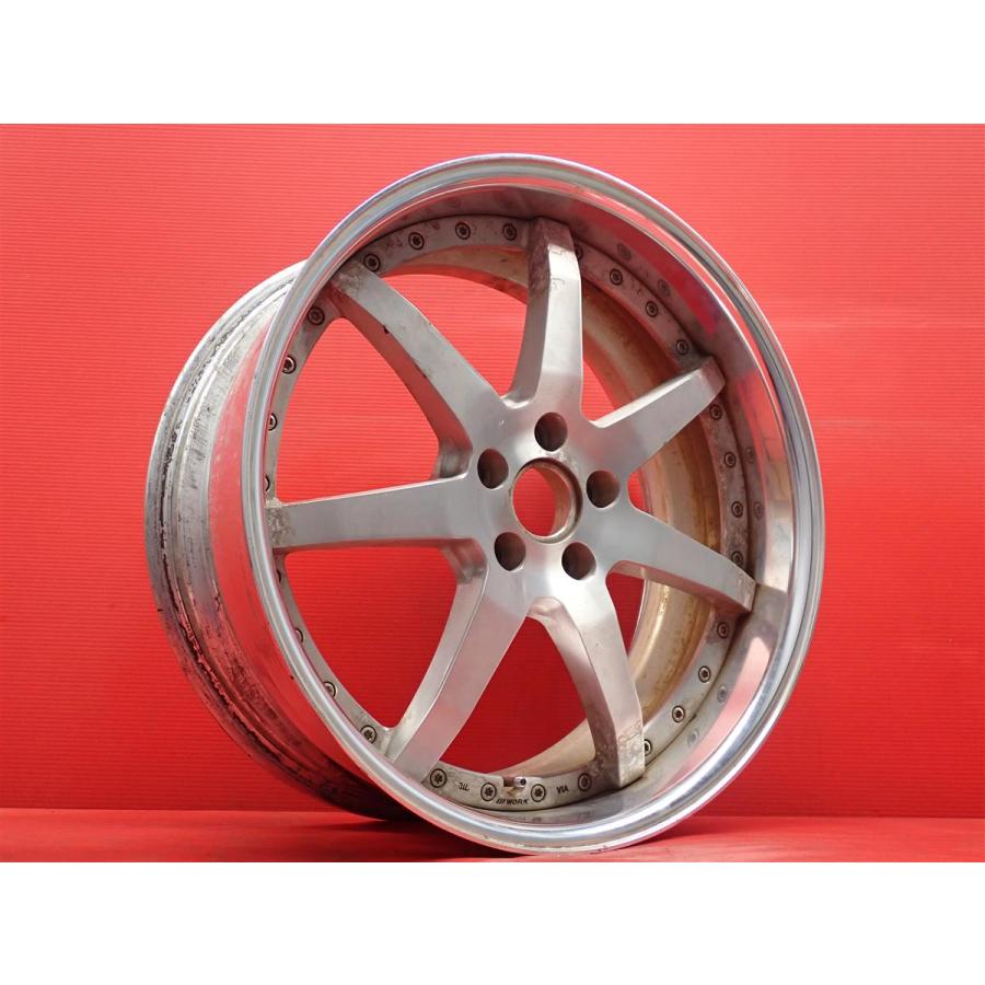 単品 社外 中古ホイール 1本 WORK ワーク GNOSIS グノーシス GS-3 8.5J