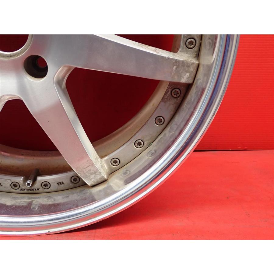 単品 社外 中古ホイール 1本 WORK ワーク GNOSIS グノーシス GS-3 8.5J