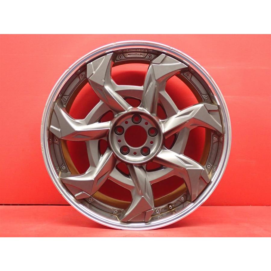 単品 社外 中古 アルミホイール 1本 WALD ヴァルド VORSALINO 
