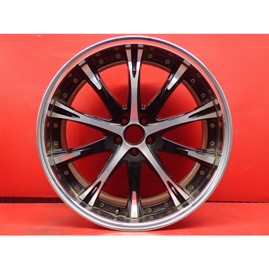2本組 社外 中古ホイール WORK ワーク SCHWERT シュバート SC4 8.5J