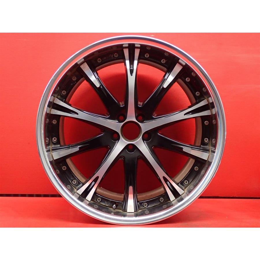2本組 社外 中古ホイール WORK ワーク SCHWERT シュバート SC4 8.5J