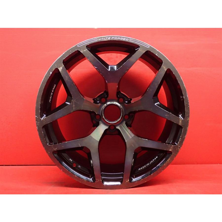 単品 社外 中古ホイール 1本 軽量 RAYS レイズ WALTZ FORGED ヴァルツ 