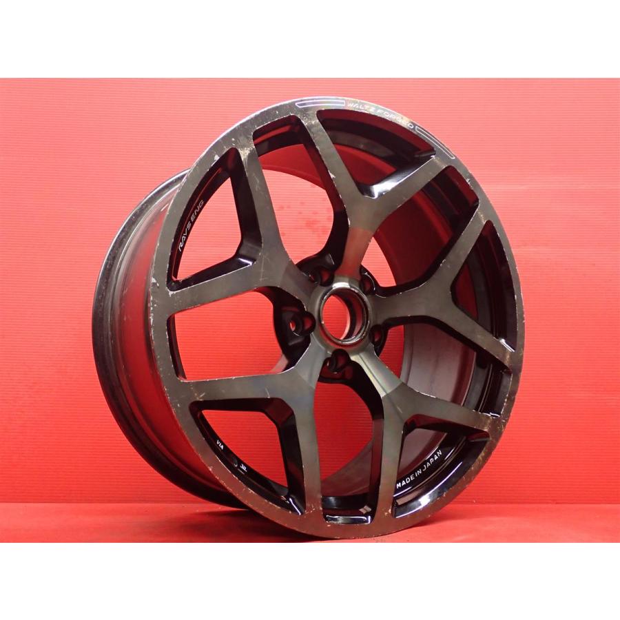 単品 社外 中古ホイール 1本 軽量 RAYS レイズ WALTZ FORGED ヴァルツ