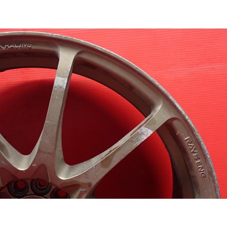 鍛造 軽量 中古品 アルミホイール 1本 7.9kg RAYS VOLK RACING ボルク
