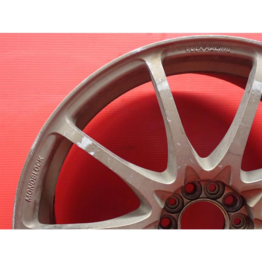 ホルスタイン♪ ①CE28NF 18インチ 1本 鍛造 軽量 中古品 アルミホイール 1本 7.9kg RAYS VOLK RACING ボルク