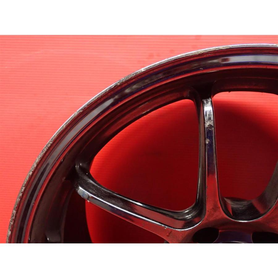 軽量] 単品 社外 中古ホイール 1本 ENKEI エンケイ PF-01 9J 18インチ