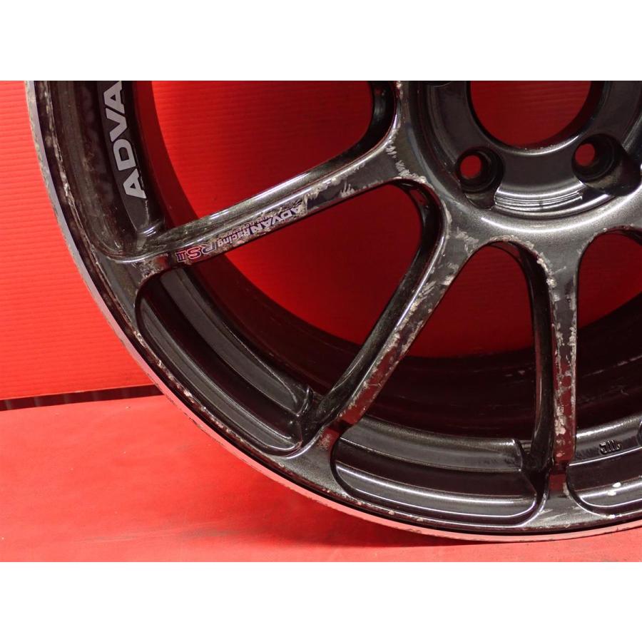 軽量】 単品 社外 中古ホイール 1本 ADVAN RACING RSIII アドバン