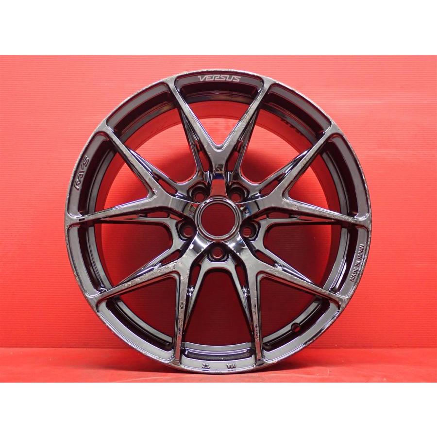 単品 社外 中古ホイール 1本 RAYS レイズ VERSUS ベルサス VV21S 8.5J
