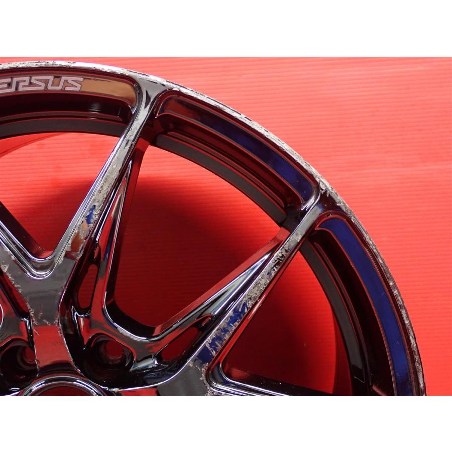 単品 社外 中古ホイール 1本 RAYS レイズ VERSUS ベルサス VV21S 8.5J