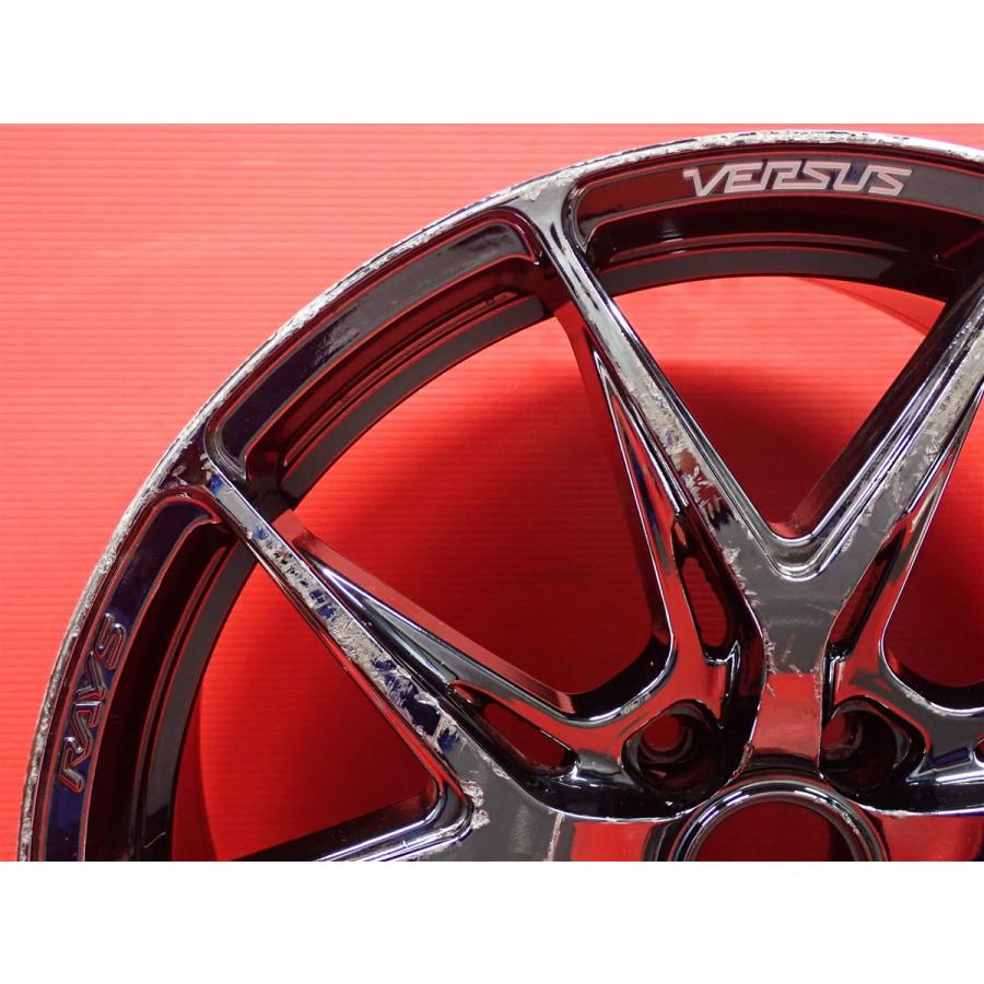 単品 社外 中古ホイール 1本 RAYS レイズ VERSUS ベルサス VV21S 8.5J