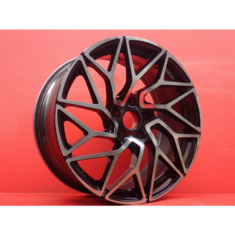単品 社外 中古ホイール 1本 SSR Blikker 01T 8.5J 19インチ PCD114.3