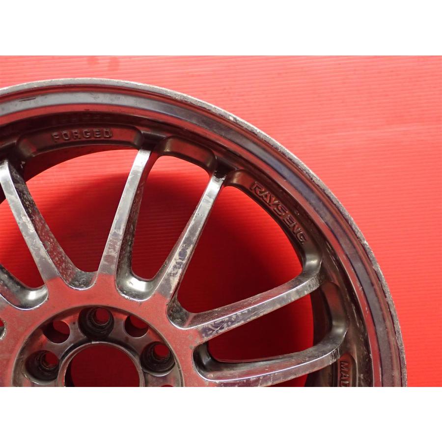 鍛造 軽量 中古品 アルミホイール 1本 7kg RAYS レイズ VOLK RACING