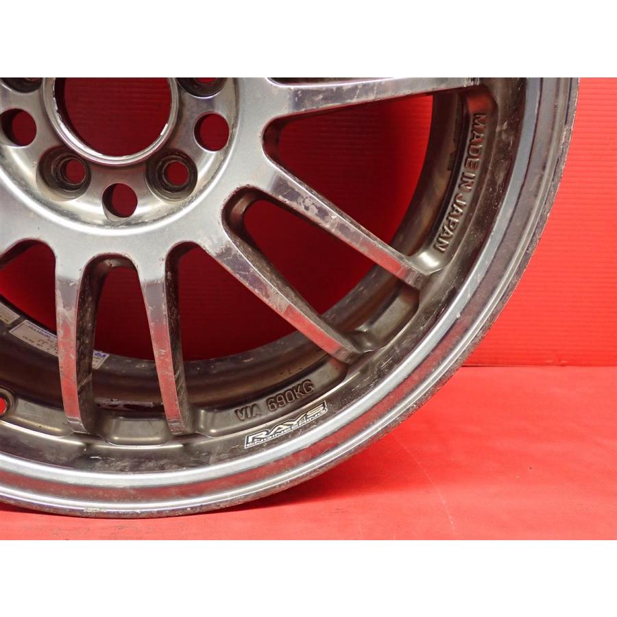 鍛造 軽量】 単品 社外 中古ホイール 1本 RAYS レイズ VOLK RACING 