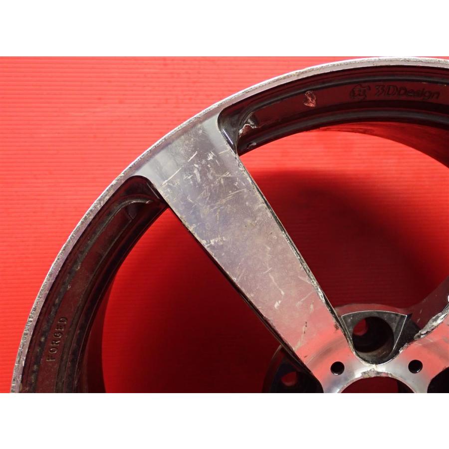 鍛造 軽量】 単品 社外 中古ホイール1本 3D DESIGN TYPE-3 FORGED 3D