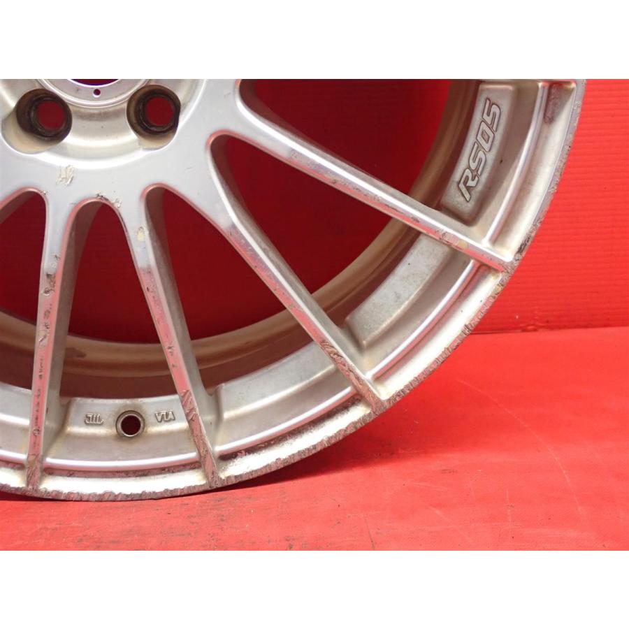 単品 社外 中古ホイール 1本 ENKEI エンケイ RS-05 7.5J 18インチ