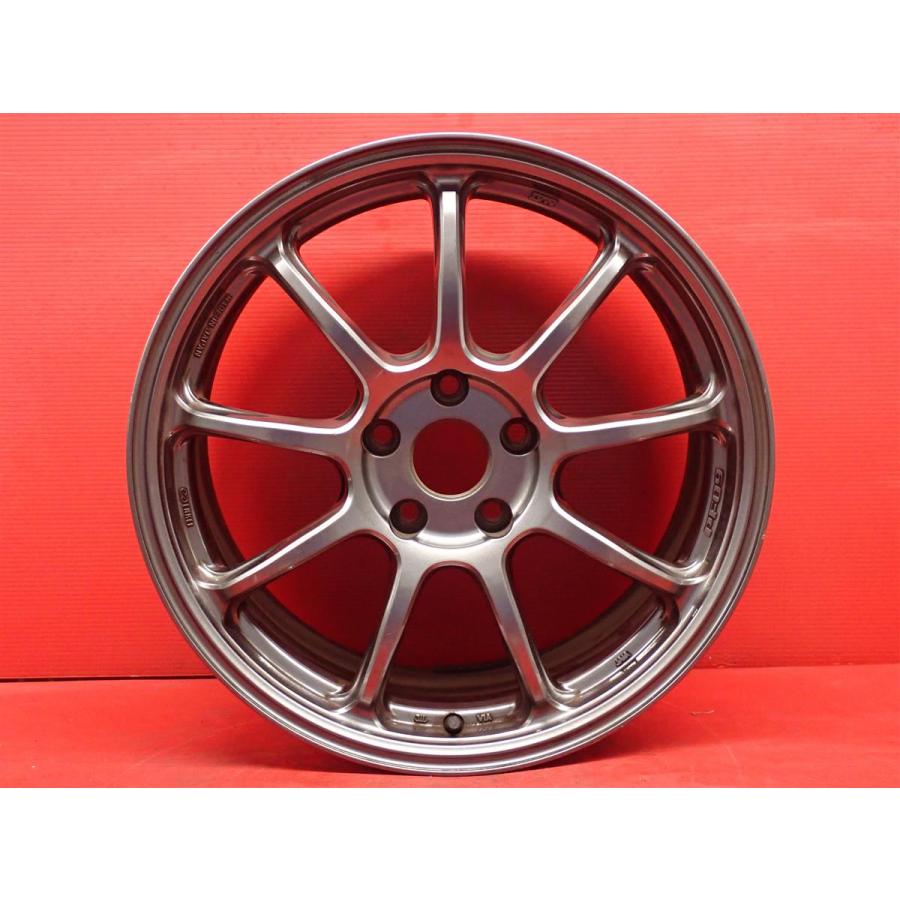 ヒロピーPF09 18インチ　PCD112 8j 単品 社外 中古ホイール 1本 ENKEI エンケイ PERFORMANCE LINE PF09