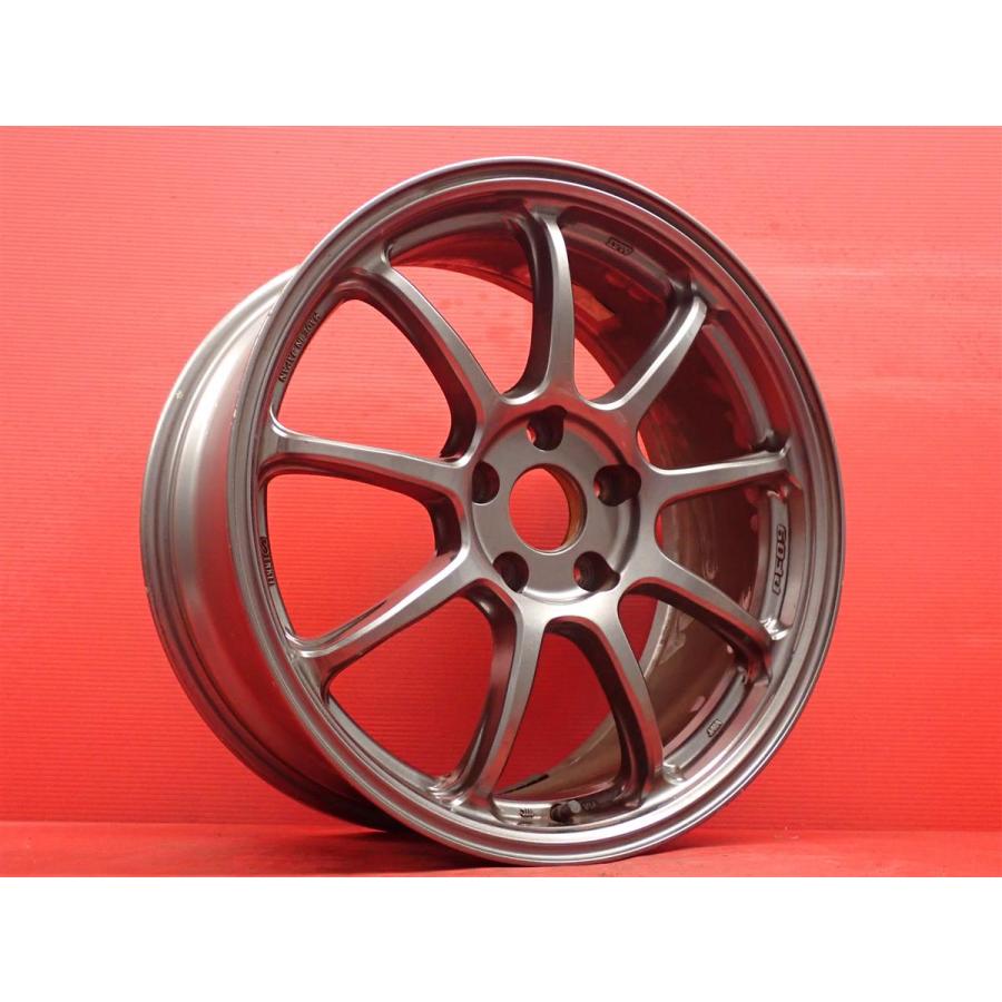 単品 社外 中古ホイール 1本 ENKEI エンケイ PERFORMANCE LINE PF09 パフォーマンスライン 8J 18インチ PCD114.3 5穴 +45 ハブ75 ja18の画像